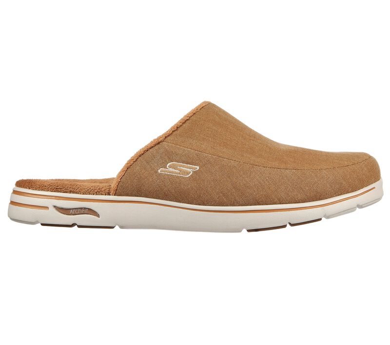 Pánské Pantofle Skechers Arch Fit Lounge Hnědé | CZ.249110 WTN